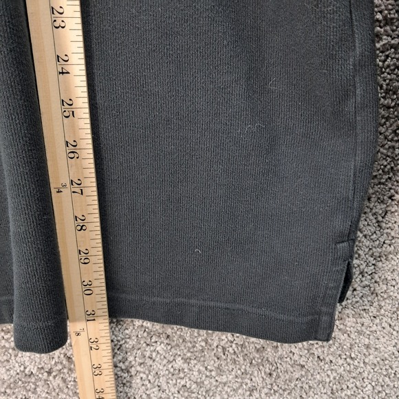 Eddie Bauer Mens Large Tall Grey Black Colorblock Striped Crewneck Sweater - Picture 6 of 8